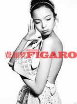 组图：名模雎晓雯《费加罗》封面 青春俏丽可人
