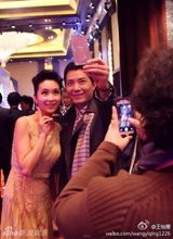 组图：2013新浪微博之夜众星后台准备花絮图