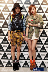 组图：4minute泫雅出席时尚品牌开业活动