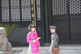 高清图：《欢喜婆婆俏媳妇》热拍 胡杏儿称不嫁豪门