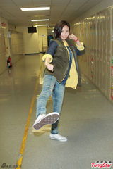 组图：万绮雯无惧绯闻王李思捷 怕自己会长胖