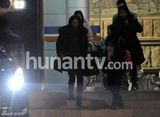 组图：梁朝伟章子怡张震夜半京城观《宗师》