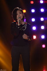 组图：《我是歌手》张杰高音惊呆韩磊