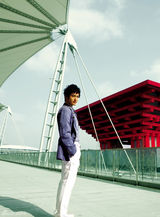 高清：黄晓明世博写真 志愿者宣传大使开城际PARTY