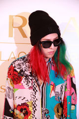 高清组图：GD香港为品牌站台 彩发诡秘显个性