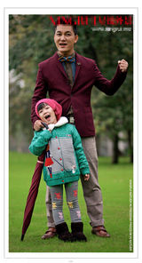 组图：《爸爸》村长李锐四岁可爱女儿跳跳曝光