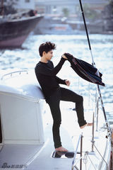 组图：吴奇隆阳光写真感悟生活真谛