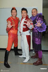 组图：田蕊妮李诗韵助阵《五觉大战》录影