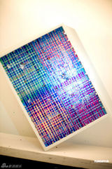 组图：李嘉欣代言演绎灵感女神 创作水晶画慈善拍卖