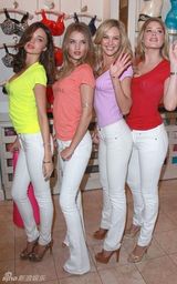 幻灯图集：四大超模靓丽养眼 米兰达-可儿清纯