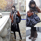 组图：明星爱街拍第9期各式围巾冬日搭配方案