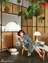 组图：韩国女艺人吴贤京时尚秋装杂志写真曝光