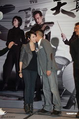 组图：林保怡黄德斌汤盈盈宣传《天与地》