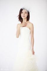 组图：车晓代言唯美婚纱 高贵温婉