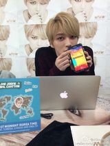 组图：JYJ金在中做客微访谈 撒娇卖萌有爱