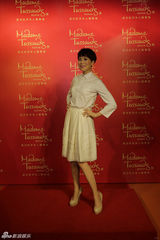 组图：明星蜡像排排站 长得不像还点赞