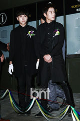 组图：组合BEAST等出席时装品牌开幕活动