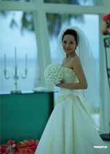 组图：郭羡妮婚纱照曝光 嫁武指朱少杰期待造人