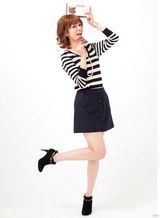 组图：日本人气模特菅原沙树示范50款日系搭配