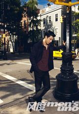 高清图：王力宏《风度》封面大片漫步纽约型男魅力