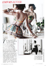 高清组图：辣妈米兰达-可儿登《时尚芭莎》封面