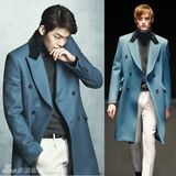 组图：李敏镐张亮再撞衫 大长腿男神引粉丝花痴