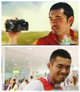 组图：当体育圈与娱乐圈撞脸