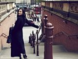 组图：小宋佳冬日温暖出街 演绎英式名媛优雅风情