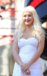 高清组图：克里斯蒂娜-阿奎莱拉留名洛杉矶星光大道