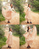 组图：童瑶写真轻纱曼舞 唯美清新如仙子