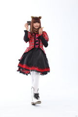 组图：许雅涵任游戏代言 cosplay扮女仆甜美可爱