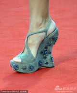 组图：时尚威尼斯之红毯美鞋篇