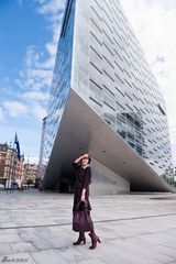 组图：秦岚丹麦轻质生活写真精致有型