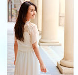 组图：王雅捷梦幻大片 大胆裸色出境