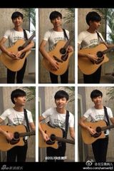 组图：网曝快男左立女友劈腿 与老外热吻