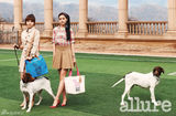 韩团A Pink郑恩地孙娜恩携宠物犬狗写真(图)