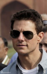 高清：《碟中谍4》印度宣传 阿汤哥泰姬陵留影