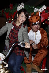 组图：林依晨单身过圣诞 深思熟虑才决定暂息影