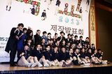 高清组图：张娜拉崔丹尼尔等宣传新剧《学校2013》