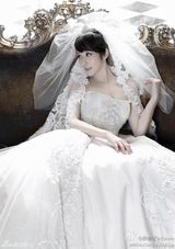 组图：许慧欣婚纱照宛若仙子 爆乳出镜俏新娘