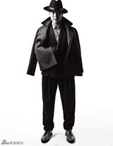 组图：廖凡《ELLEMEN》冷峻动感 引领秋冬风尚