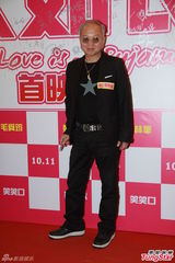 组图：《男人如衣服》香港首映 林峰熊黛林避谈感情