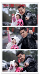 组图：《爸爸》村长李锐四岁可爱女儿跳跳曝光