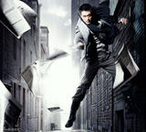 高清图：邵兵全新大片酷味不留痕 让魅力飞一会儿