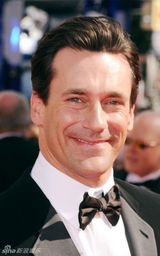 高清组图：《广告狂人》男星乔-汉姆携妻秀恩爱