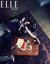 组图：郑丽苑时尚写真慵懒性感 全慧彬变神秘女郎