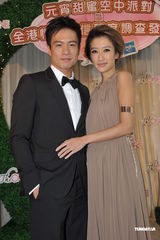 组图：谢婷婷安志杰甜蜜秀 对霆锋柏芝复合不表态