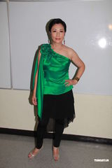 组图：汪明荃关菊英红配绿 罗兰胡枫刘以达同场