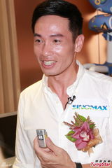 组图：陈豪未知胎儿性别 笑称宝宝旺父