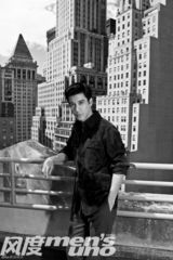 高清图：王力宏《风度》封面大片漫步纽约型男魅力